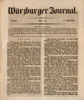 Würzburger Journal Dienstag 11. März 1834
