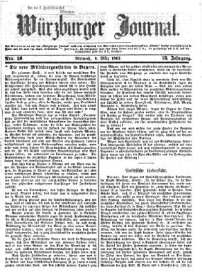 Würzburger Journal Mittwoch 6. März 1867