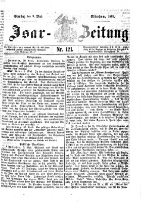 Isar-Zeitung (Bayerische Landbötin) Samstag 3. Mai 1862