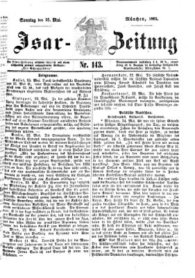 Isar-Zeitung (Bayerische Landbötin) Sonntag 25. Mai 1862