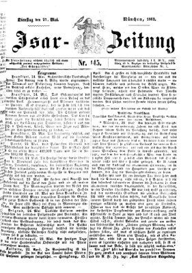 Isar-Zeitung (Bayerische Landbötin) Dienstag 27. Mai 1862