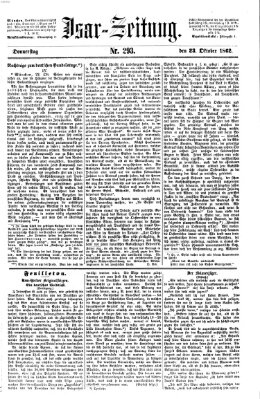 Isar-Zeitung (Bayerische Landbötin) Donnerstag 23. Oktober 1862