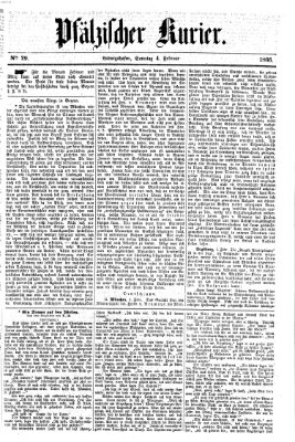 Pfälzischer Kurier Sonntag 4. Februar 1866