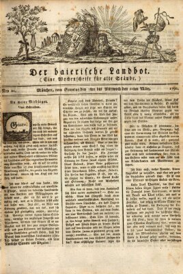 Der baierische Landbot Mittwoch 10. März 1790