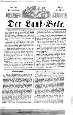 Westricher Zeitung Donnerstag 6. Mai 1852