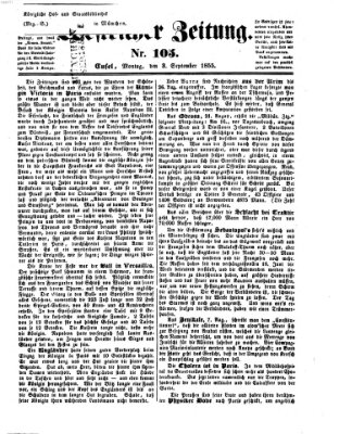 Westricher Zeitung Montag 3. September 1855