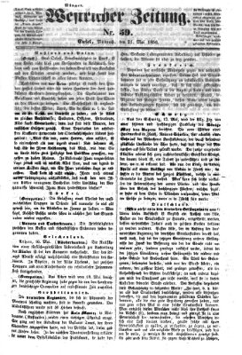 Westricher Zeitung Mittwoch 21. Mai 1856