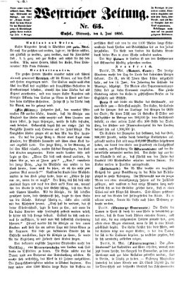 Westricher Zeitung Mittwoch 4. Juni 1856