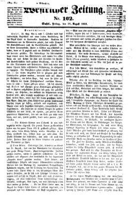 Westricher Zeitung Freitag 29. August 1856