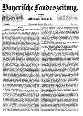 Bayerische Landeszeitung Samstag 29. Mai 1869