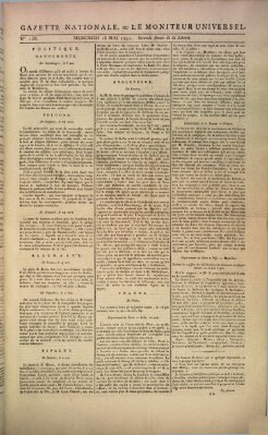Gazette nationale, ou le moniteur universel (Le moniteur universel) Mittwoch 18. Mai 1791