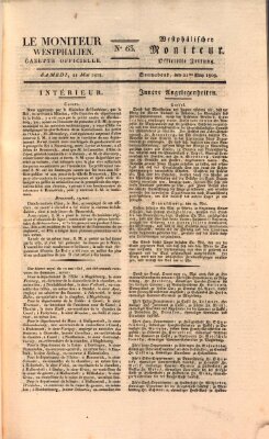 Le Moniteur westphalien Samstag 21. Mai 1808