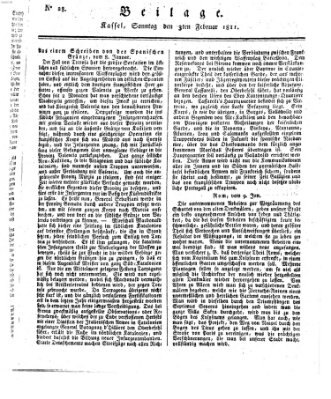 Le Moniteur westphalien Sonntag 3. Februar 1811
