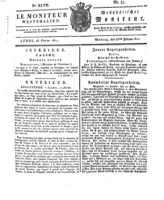 Le Moniteur westphalien Montag 25. Februar 1811