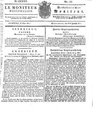 Le Moniteur westphalien Samstag 8. Juni 1811