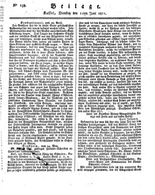 Le Moniteur westphalien Dienstag 11. Juni 1811
