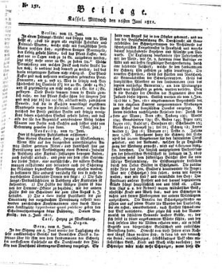 Le Moniteur westphalien Mittwoch 26. Juni 1811