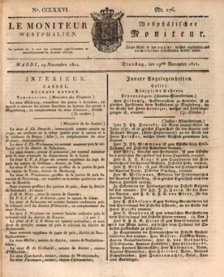 Le Moniteur westphalien Dienstag 19. November 1811