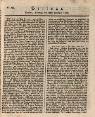 Le Moniteur westphalien Sonntag 15. Dezember 1811