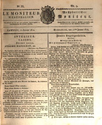 Le Moniteur westphalien Samstag 11. Januar 1812