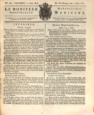 Le Moniteur westphalien Freitag 11. Juni 1813