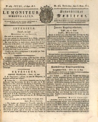 Le Moniteur westphalien Donnerstag 23. September 1813