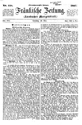 Fränkische Zeitung (Ansbacher Morgenblatt) Sonntag 26. Mai 1867