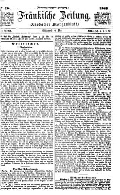Fränkische Zeitung (Ansbacher Morgenblatt) Mittwoch 6. Mai 1868
