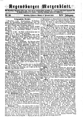 Regensburger Morgenblatt Samstag 8. Februar 1862