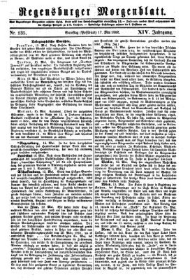 Regensburger Morgenblatt Samstag 17. Mai 1862