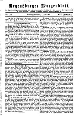Regensburger Morgenblatt Sonntag 1. Juni 1862