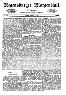 Regensburger Morgenblatt Dienstag 8. Juli 1862