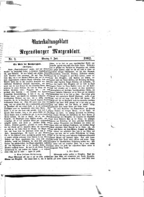Regensburger Morgenblatt Montag 7. Juli 1862
