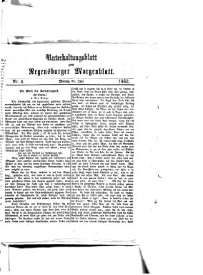 Regensburger Morgenblatt Montag 21. Juli 1862