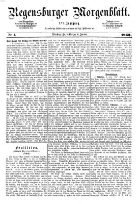 Regensburger Morgenblatt Dienstag 6. Januar 1863