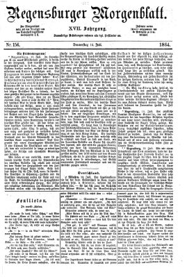 Regensburger Morgenblatt Donnerstag 14. Juli 1864