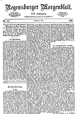 Regensburger Morgenblatt Mittwoch 23. Mai 1866