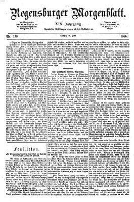 Regensburger Morgenblatt Dienstag 12. Juni 1866