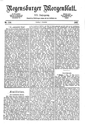 Regensburger Morgenblatt Samstag 9. November 1867