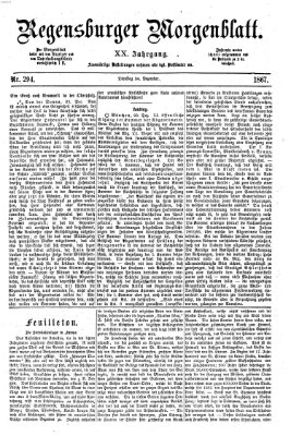 Regensburger Morgenblatt Dienstag 24. Dezember 1867