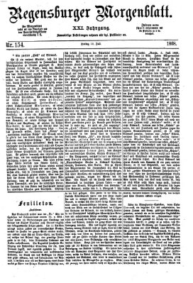 Regensburger Morgenblatt Freitag 10. Juli 1868