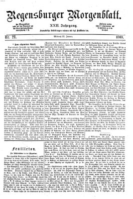 Regensburger Morgenblatt Mittwoch 27. Januar 1869