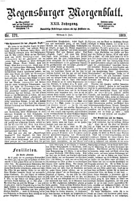 Regensburger Morgenblatt Mittwoch 2. Juni 1869