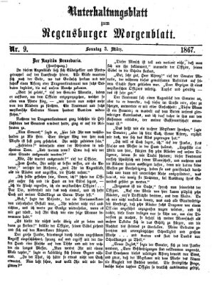 Regensburger Morgenblatt Sonntag 3. März 1867