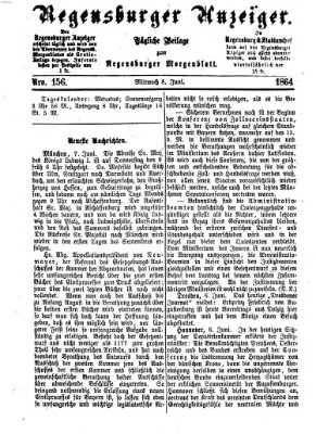 Regensburger Anzeiger Mittwoch 8. Juni 1864