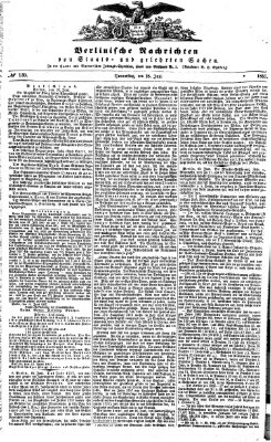 Berlinische Nachrichten von Staats- und gelehrten Sachen Donnerstag 18. Juni 1857