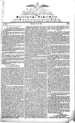Berlinische Nachrichten von Staats- und gelehrten Sachen Mittwoch 27. Mai 1868