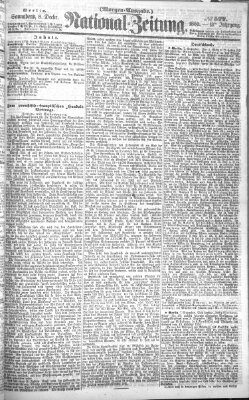 Nationalzeitung Samstag 8. Dezember 1860