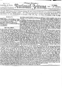 Nationalzeitung Donnerstag 13. Dezember 1860