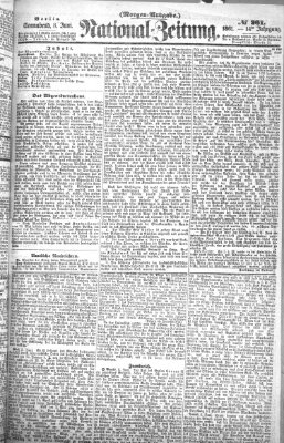 Nationalzeitung Samstag 8. Juni 1861